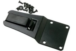 ESEE Model 5 Tactical Gunsmoke, Desert Tan Handle 5P-TG Avec étui Kydex + Clip Ceinture -Vic Boutique EE ESEE 5P TG 09 esee knives