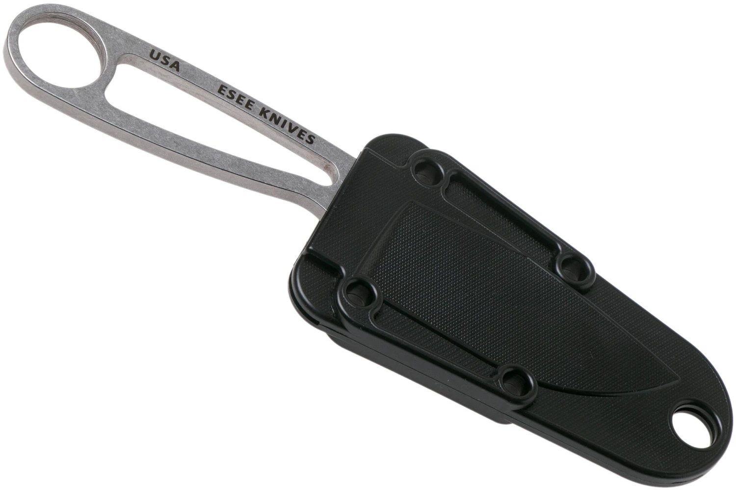 ESEE Izula Stainless IZULA-35V CPM S35VN Couteau De Cou Avec étui Noir 7 ESEE Izula Stainless IZULA-35V CPM S35VN Couteau De Cou Avec étui Noir – Image 5