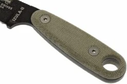 ESEE Izula II Black IZULA-II-B Couteau De Survie Avec étui Noir + Clip Ceinture -Vic Boutique EE IZULA II B 03 esee knives izula ii ee izula ii b d3