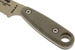 ESEE Izula II Desert Tan IZULA-II-DT Couteau De Survie Avec étui Noir + Clip Ceinture -Vic Boutique EE IZULA II DT 03 esee knives ee izula ii dt 03