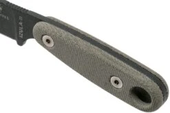 ESEE Izula II Tactical Gunsmoke IZULA-II-TG Couteau De Cou Avec étui Noir + Clip Ceinture 14 ESEE Izula II Tactical Gunsmoke IZULA-II-TG Couteau De Cou Avec étui Noir + Clip Ceinture -Vic Boutique EE IZULA2 TG 05 esee knives