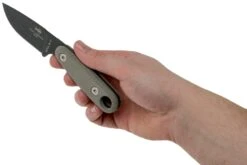 ESEE Izula II Tactical Gunsmoke IZULA-II-TG Couteau De Cou Avec étui Noir + Clip Ceinture 15 ESEE Izula II Tactical Gunsmoke IZULA-II-TG Couteau De Cou Avec étui Noir + Clip Ceinture -Vic Boutique EE IZULA2 TG 06 esee knives