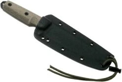 EKA RTG-1 Ready To Go 50020 Black Blade, Canvas Micarta Couteau De Survie -Vic Boutique EK 50020 06 eka