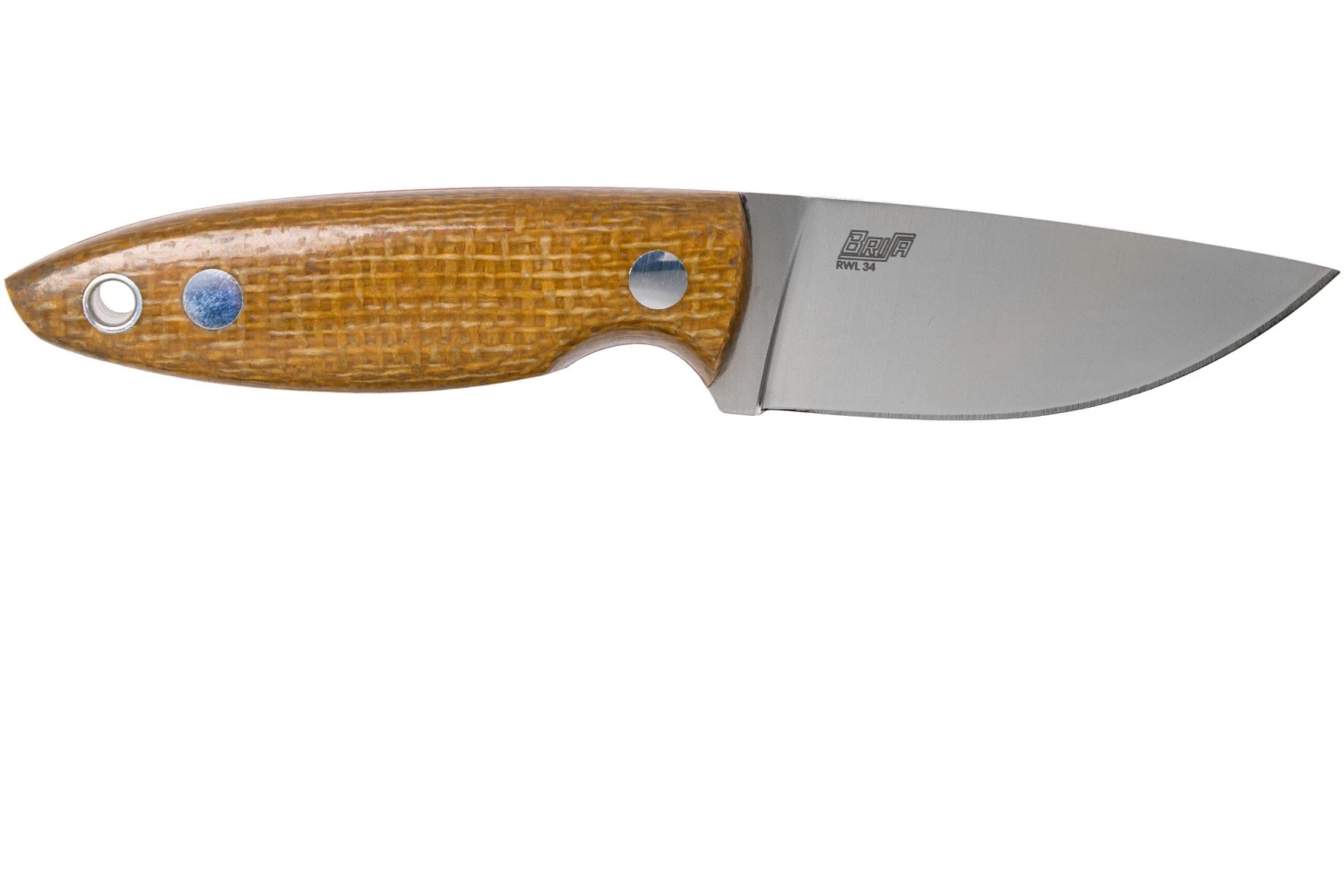 Brisa Scara 60 Mustard Micarta RWL34 23305 Couteau De Cou 4 Brisa Scara 60 Mustard Micarta RWL34 23305 Couteau De Cou – Image 2