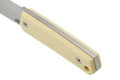 Brisa Kwaiken 90, M390 Scandi Tanto, Ivory Micarta, Couteau Fixe -Vic Boutique ENZ 332 04 brisa