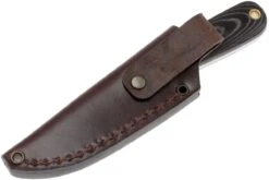 Brisa Necker 70, Noir Micarta, étui En Cuir 9806 -Vic Boutique ENZ 9806 08 enzo necker 70 enz 9806 08