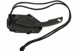 Extrema Ratio N.K.1 Couteau De Cou - Black -Vic Boutique ER123NK1BL 06 extrema ratio neck knife er123nk1bl d6