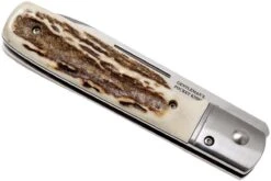 Fallkniven GPs Gentleman's Pocket Knife Stag, Bois De Cerf -Vic Boutique FKGPS 04 fallkniven fkgps 04