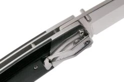 Fällkniven PXL Black Micarta PXLbm Elmax, Convex Couteau De Poche 16 Fällkniven PXL Black Micarta PXLbm Elmax, Convex Couteau De Poche -Vic Boutique FKPXLBM 06 fallkniven