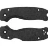 Flytanium Spyderco Para 3 Scales, Lotus Shredded Carbonfiber, Plaquettes De Manche