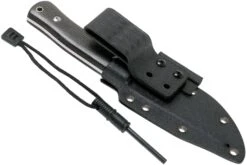 Fox Black Fox Explorator FOBF-749 Couteau Outdoor, Alfredo Doricchi Design -Vic Boutique FOBF 749 07 fox knives