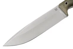 Fox Knives FX-140XL MI Green Canvas Micarta Knivesandtools Exclusive Couteau Fixe, Markus Reichart Design -Vic Boutique FOFX 140XLMI 03 fox