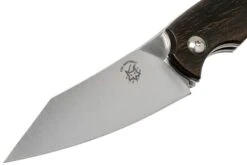 Fox Slim Dragotac Piemontes FX-518ZW Ziricote Wood Couteau De Poche, Bastinelli Design -Vic Boutique FOFX 518ZW 03 fox knives