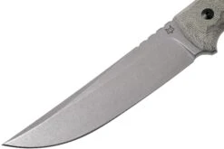 Fox Knives Ryu FX-634 MOD Green Canvas Micarta, Couteau Fixe, Black Roc Knives Design -Vic Boutique FOFX 634MOD 03 fox knives