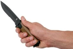 Gerber Strongarm Fixed Blade Coyote Brown SE 30-001059 Couteau Lame Fixe -Vic Boutique GE30 001059 06 gerber