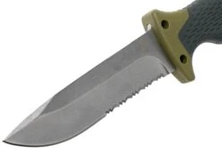 Gerber Ultimate Survival Fixed Blade 30-001830 Serrated Edge Couteau De Survie -Vic Boutique GE30 001830 03 gerber