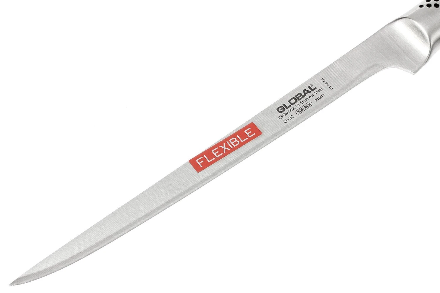 Global G30 Couteau à Filet Suédois Flexible 21 Cm 4 Global G30 Couteau à Filet Suédois Flexible 21 Cm – Image 2