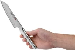 Global Ni GNM-01 Couteau à Légumes Avec Alvéoles 14 Cm -Vic Boutique GLNM001 06 global ni