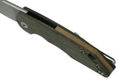 GiantMouse ACE Corta Green Canvas Micarta Couteau De Poche, Ansø Et Voxnaes Design -Vic Boutique GM CO GCM 05 giantmouse