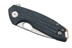 GiantMouse ACE Tribeca, Stonewashed Magnacut, Denim Canvas Micarta Couteau De Poche -Vic Boutique GM TRI DM 06 giantmouse