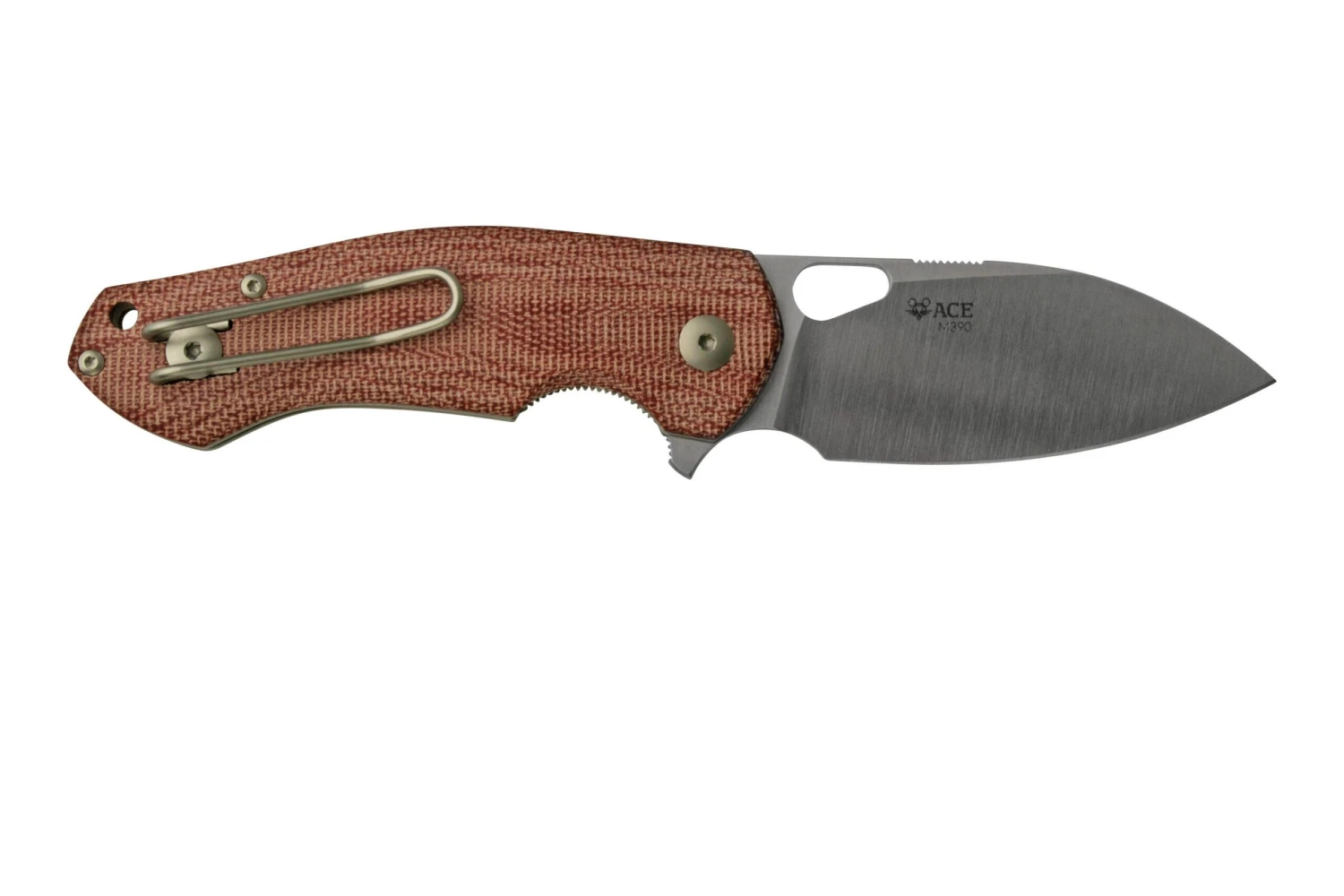 GiantMouse ACE Biblio Red Canvas, Couteau De Poche, Ansø Et Voxnaes Design 4 GiantMouse ACE Biblio Red Canvas, Couteau De Poche, Ansø Et Voxnaes Design – Image 2