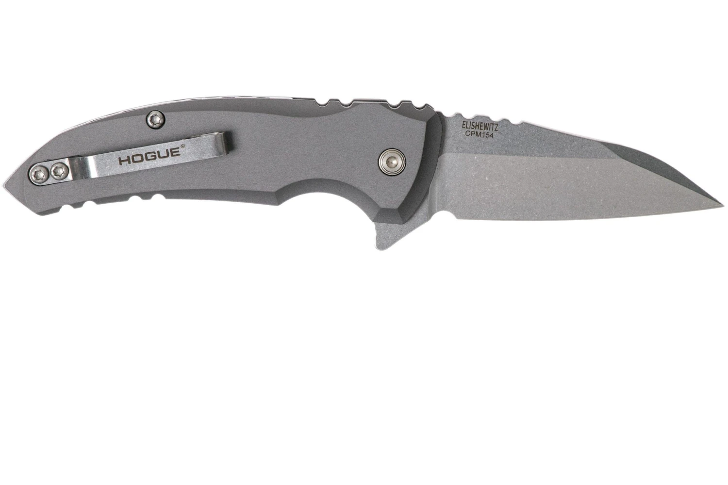 Hogue X1 Microflip Grey Wharncliffe Couteau De Poche 24162, Allen Elishewitz Design 4 Hogue X1 Microflip Grey Wharncliffe Couteau De Poche 24162, Allen Elishewitz Design – Image 2