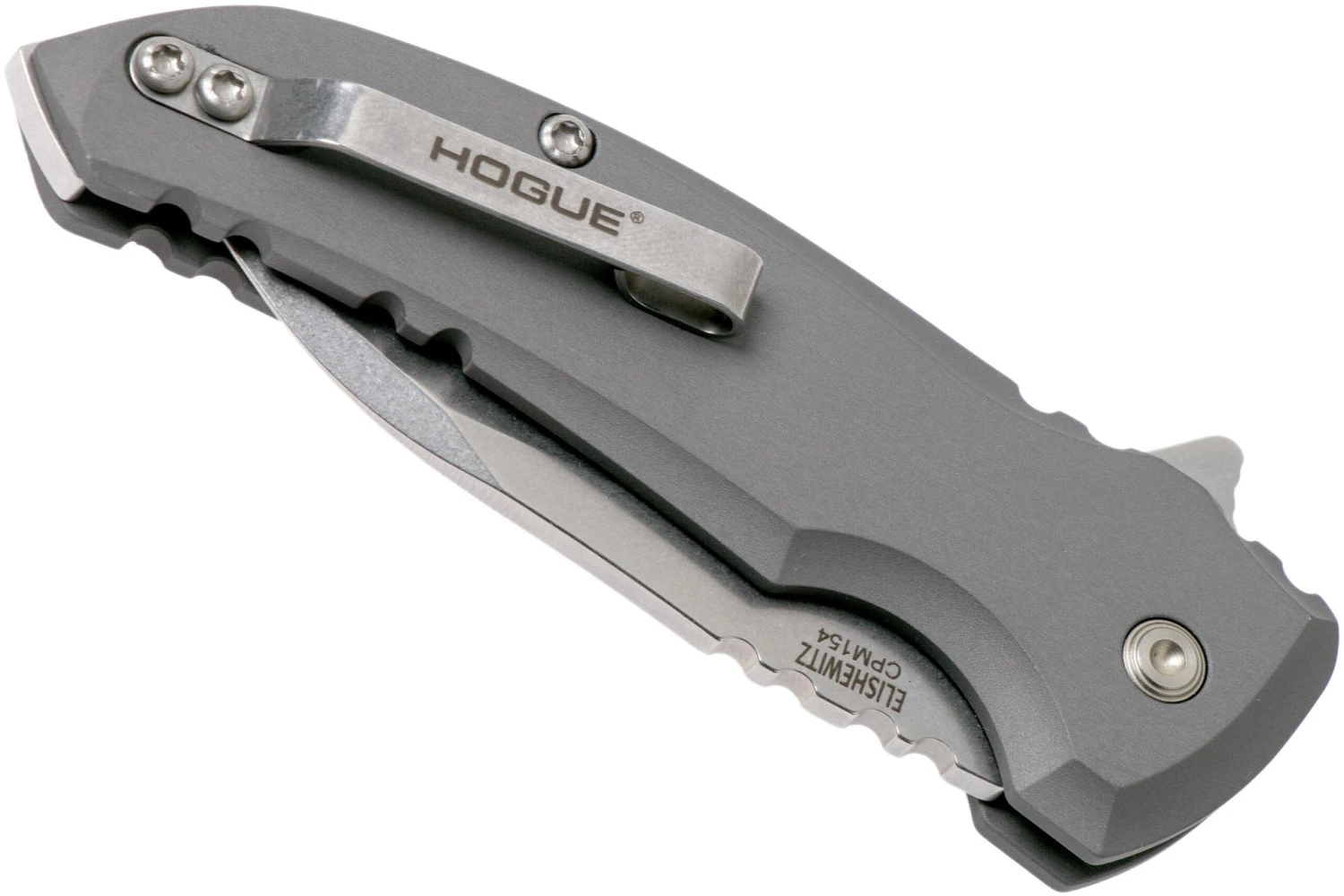 Hogue X1 Microflip Grey Wharncliffe Couteau De Poche 24162, Allen Elishewitz Design 6 Hogue X1 Microflip Grey Wharncliffe Couteau De Poche 24162, Allen Elishewitz Design – Image 4