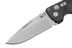 Hogue EX-03 3.5" Drop Point Polymer Handle, Matte Black 34370 Couteau De Poche -Vic Boutique HK34370 03 hogue