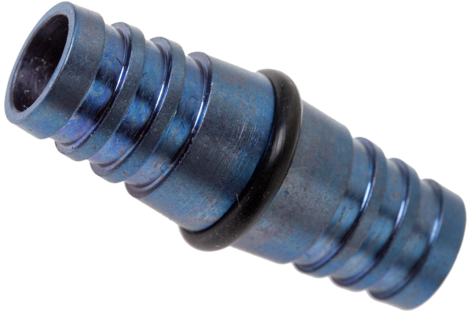 Rick Hinderer Alpha Lanyard Bead Blue Stonewashed Titanium 3 Rick Hinderer Alpha Lanyard Bead Blue Stonewashed Titanium