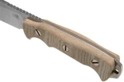 Rick Hinderer Fieldtac 6” Harpoon Spearpoint Stonewash Natural Micarta Couteau De Survie -Vic Boutique HRK FT6 HP SW NM 05 rick hinderer knives