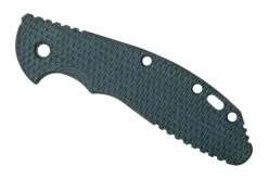 Rick Hinderer XM24 Plaquette De Manche, Textured Black Canvas Micarta