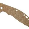 Rick Hinderer XM24 Plaquette De Manche, Textured Natural Canvas Micarta -Vic Boutique HRK SC XM24 TMN 01 rickhinderer