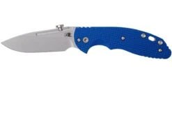 Rick Hinderer XM Slippy 3" Slicer 20CV Blue G10 Slipjoint Couteau De Poche