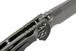 Rick Hinderer XM18 3.0” Spearpoint Non-Flipper CPM 20CV Working Finish OD Green G10 Couteau De Poche -Vic Boutique HRK XM18 3 SP NF WOD 06 rick hinderer knives