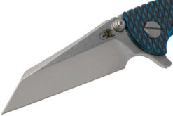 Rick Hinderer XM-18 3" Wharncliffe 20CV Stonewash, Battle Blue, Blue Black G10, Couteau De Poche -Vic Boutique HRK XM18 3 WCSBBB 03 hinderer