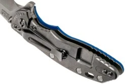 Rick Hinderer XM-18 3.5" Spanto 20CV, Blue G10 Couteau De Poche -Vic Boutique HRK XM18 35 BL SPSW 05 rick hinderer knives