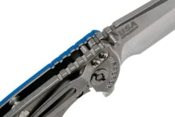 Rick Hinderer XM-18 3.5" Spanto 20CV, Blue G10 Couteau De Poche -Vic Boutique HRK XM18 35 BL SPSW 06 rick hinderer knives