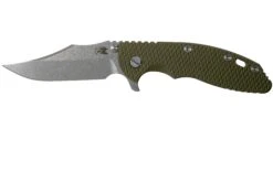 Rick Hinderer XM-18 3.5 Bowie 20CV Stonewash Bronze, OD Green G10 Couteau De Poche