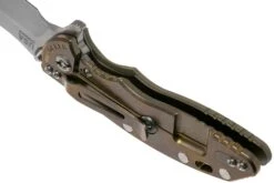 Rick Hinderer XM-18 3.5 Bowie 20CV Stonewash Bronze, OD Green G10 Couteau De Poche -Vic Boutique HRK XM18 35 BW SBRO 05 rick hinderer knives