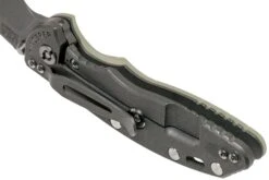 Rick Hinderer XM18 3,5” Non-Flipper Spearpoint Working Finish, Translucent Green G10 -Vic Boutique HRK XM18 35 NFWF TG 05 rick hinderer knives