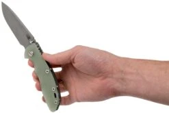 Rick Hinderer XM18 3,5” Non-Flipper Spearpoint Working Finish, Translucent Green G10 -Vic Boutique HRK XM18 35 NFWF TG 08 rick hinderer knives