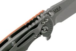 Rick Hinderer XM18 3,5” Slicer Working Finish, Orange G10 -Vic Boutique HRK XM18 35 SLWF OR 06 rick hinderer knives