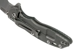 Rick Hinderer XM18 3.5" Skinny Sheepsfoot 20CV Working Finish, Dark Grey G10 Couteau De Poche -Vic Boutique HRK XM18 35 SSWF DG 05 rick hinderer knives