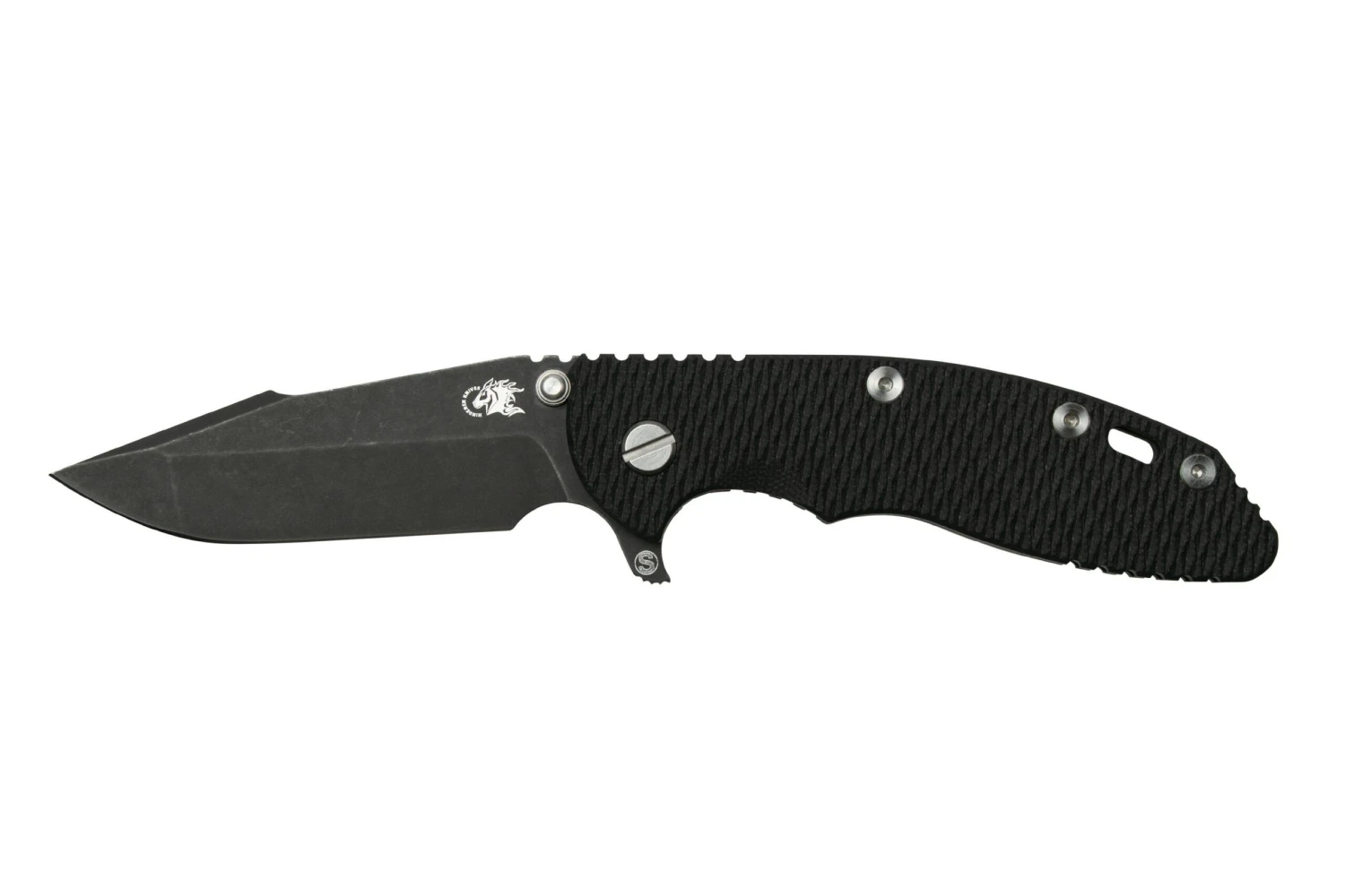 Rick Hinderer XM-18 3.5” Skinny Harpoon Spanto, Battle Black, Black G10, Couteau De Poche 3 Rick Hinderer XM-18 3.5” Skinny Harpoon Spanto, Battle Black, Black G10, Couteau De Poche