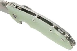 Rick Hinderer XM-18 3.5" Spanto S45VN Stonewash, Translucent G10, CPM S45VN Couteau De Poche -Vic Boutique HRK XM1835S45 SWTG 08 rickhinderer