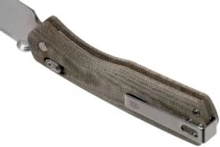 The James Brand The Carter XL, OD Green Micarta, Stainless Couteau De Poche JAKN116127-00 -Vic Boutique JAKN116127 00 05 the james brand