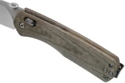 The James Brand The Carter XL, OD Green Micarta, Stainless Couteau De Poche JAKN116127-00 -Vic Boutique JAKN116127 00 07 the james brand