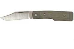 Jack Wolf Sharpshooter Jack, OD Green Canvas Micarta SHSH-MOD Couteau De Poche Slipjoint