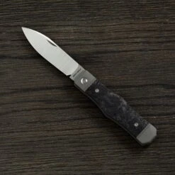 Jack Wolf Vampire Jack VAMPI-01-DMP Fat Carbon Dark Matter Purple Couteau De Poche Slipjoint