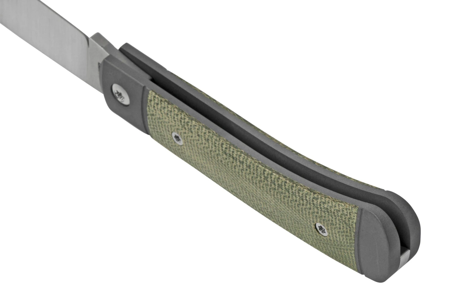 Jack Wolf Venom Jack VEN-01-GRN Canvas Micarta Green, Couteau De Poche Slipjoint 6 Jack Wolf Venom Jack VEN-01-GRN Canvas Micarta Green, Couteau De Poche Slipjoint – Image 4